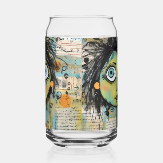 ArtLady 15 Charmant en bedroefd Blikvorm Glas (Links)