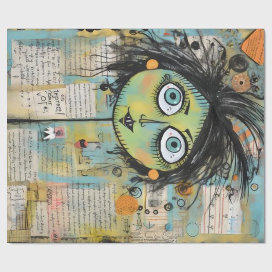 ArtLady 15 Charmant en bedroefd Cadeaupapier (Vlak)