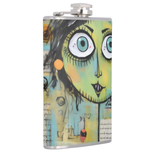 ArtLady 15 Charmant en bedroefd Heupfles (Rechts)