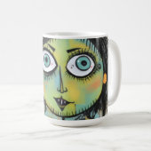 ArtLady 15 Charmant en bedroefd Koffiemok (Voorkant rechts)