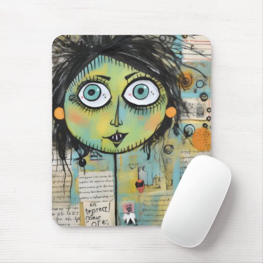 ArtLady 15 Charmant en bedroefd Muismat (Met muis)