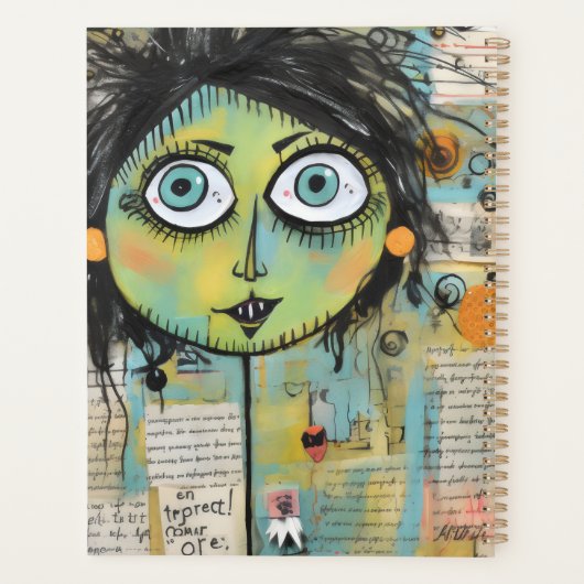 ArtLady 15 Charmant en bedroefd Planner (Achterkant)