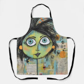 ArtLady 15 Charmant en bedroefd Schort (Voorkant)