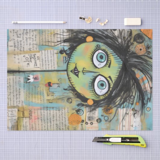 ArtLady 15 Charmant en bedroefd Tissuepapier (Craft)