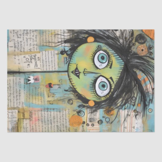 ArtLady 15 Charmant en bedroefd Tissuepapier (Voorkant)