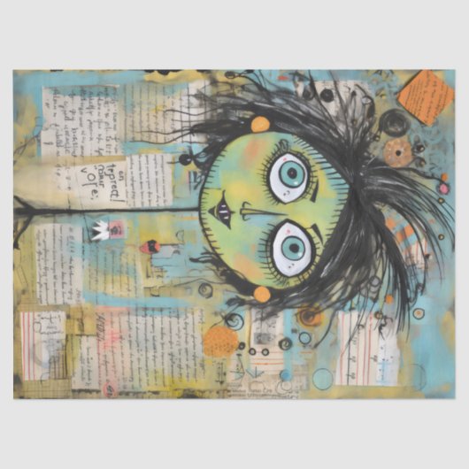 ArtLady 15 Charmant en bedroefd Tissuepapier (Voorkant)