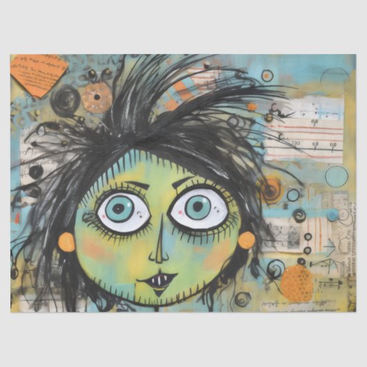 ArtLady 15 Charmant en bedroefd Tissuepapier (Voorkant)