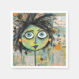 ArtLady 15 Charmant en in de war Servet