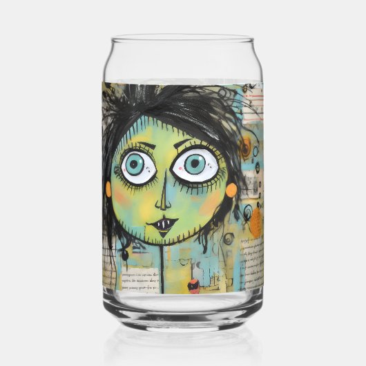 ArtLady 15 Charmant en vervaagd Blikvorm Glas (Voorkant)