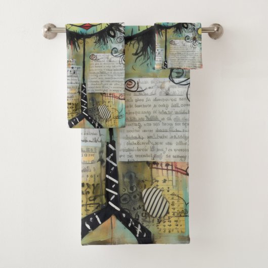 ArtLady 16 Charmant en bedroefd Bad Handdoek (Insitu)