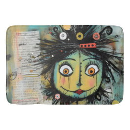 ArtLady 16 Charmant en bedroefd Badmat