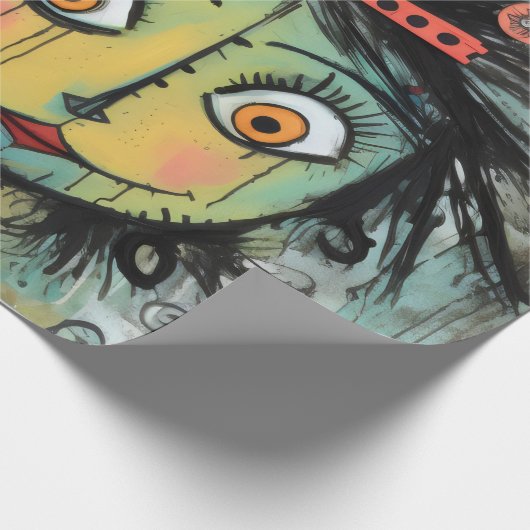 ArtLady 16 Charmant en bedroefd Cadeaupapier (Hoek)