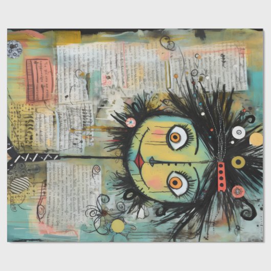 ArtLady 16 Charmant en bedroefd Cadeaupapier (Vlak)