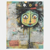ArtLady 16 Charmant en bedroefd Fleece Deken (Voorkant)