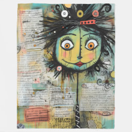 ArtLady 16 Charmant en bedroefd Fleece Deken
