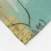 ArtLady 16 Charmant en bedroefd Fleece Deken (Hoek)