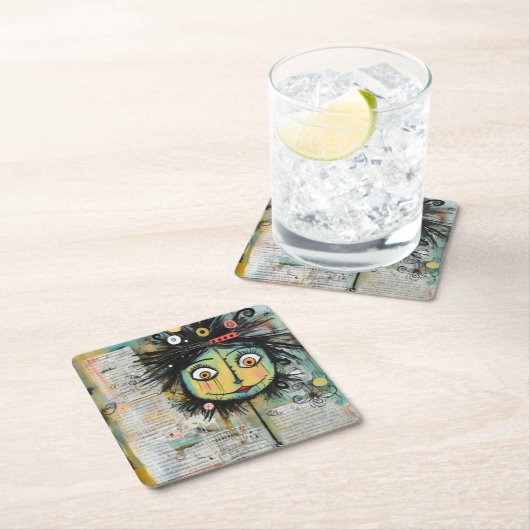 ArtLady 16 Charmant en bedroefd Kartonnen Onderzetters (Insitu)