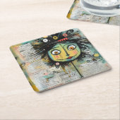 ArtLady 16 Charmant en bedroefd Kartonnen Onderzetters (Schuin)