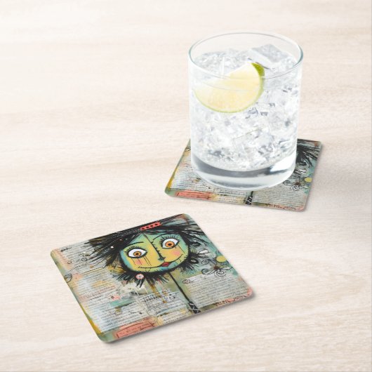 ArtLady 16 Charmant en bedroefd Kartonnen Onderzetters (Insitu)