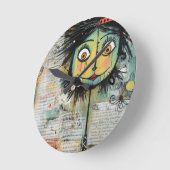 ArtLady 16 Charmant en bedroefd Ronde Klok (Hoek)