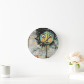 ArtLady 16 Charmant en bedroefd Ronde Klok (Huis)