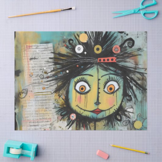 ArtLady 16 Charmant en bedroefd Tissuepapier (Craft)