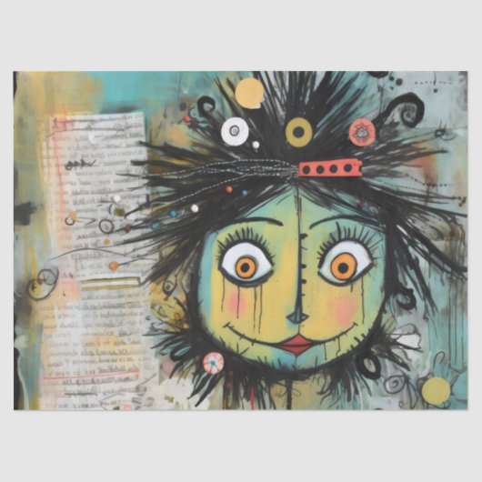 ArtLady 16 Charmant en bedroefd Tissuepapier (Voorkant)