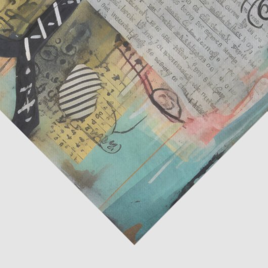 ArtLady 16 Charmant en bedroefd Tissuepapier (Detail)