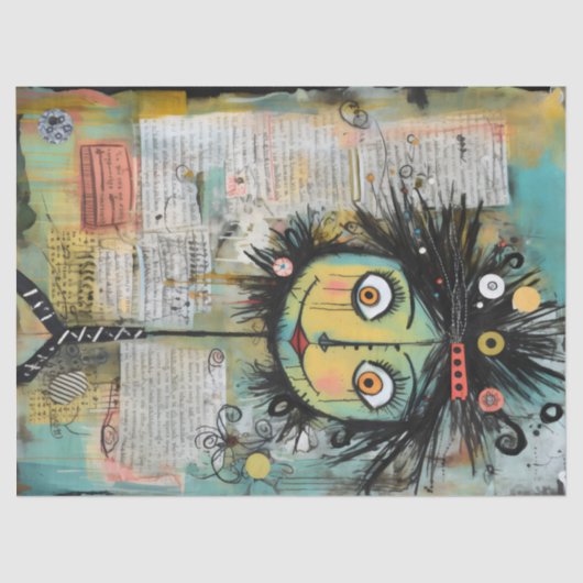 ArtLady 16 Charmant en bedroefd Tissuepapier (Voorkant)