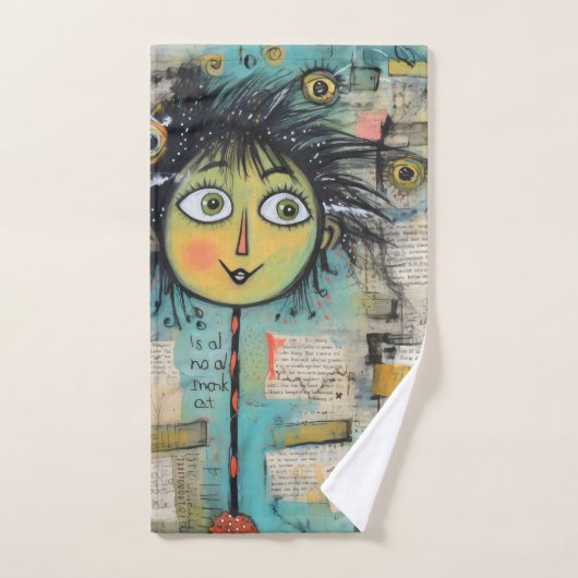 ArtLady 17 Charmant en bedroefd Bad Handdoek (Handdoek)