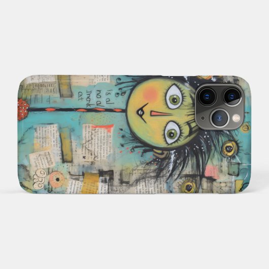 ArtLady 17 Charmant en bedroefd Case-Mate iPhone Case (Achterkant (horizontaal))