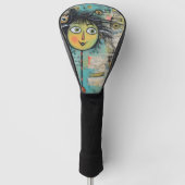 ArtLady 17 Charmant en bedroefd Golfheadcover (Voorkant)