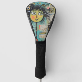 ArtLady 17 Charmant en bedroefd Golfheadcover