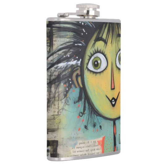 ArtLady 17 Charmant en bedroefd Heupfles (Rechts)