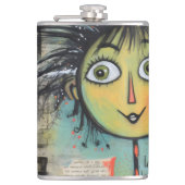 ArtLady 17 Charmant en bedroefd Heupfles (Voorkant)