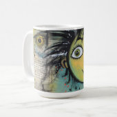 ArtLady 17 Charmant en bedroefd Koffiemok (Voorkant links)