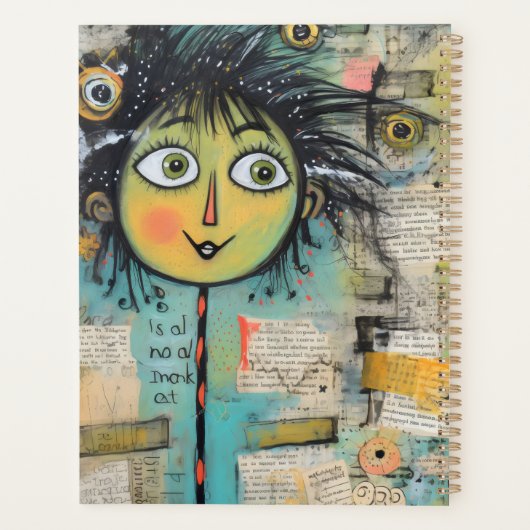 ArtLady 17 Charmant en bedroefd Planner (Achterkant)