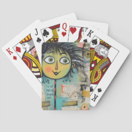 ArtLady 17 Charmant en bedroefd Pokerkaarten
