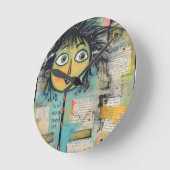 ArtLady 17 Charmant en bedroefd Ronde Klok (Hoek)