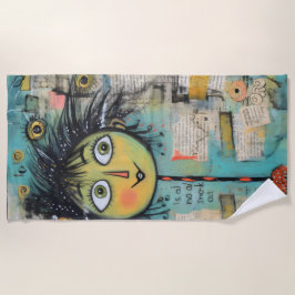 ArtLady 17 Charmant en bedroefd Strandlaken