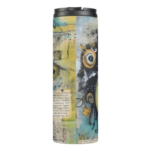 ArtLady 17 Charmant en bedroefd Thermosbeker (Achterkant)