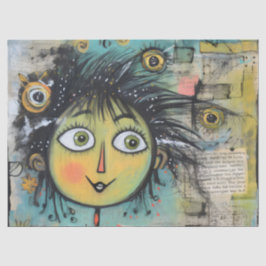 ArtLady 17 Charmant en bedroefd Tissuepapier