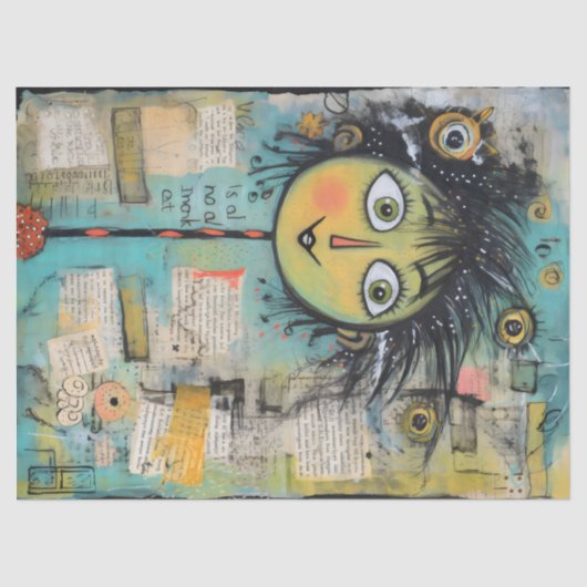 ArtLady 17 Charmant en bedroefd Tissuepapier (Voorkant)