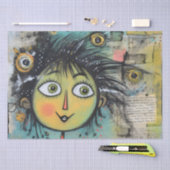 ArtLady 17 Charmant en bedroefd Tissuepapier (Craft)