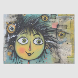 ArtLady 17 Charmant en bedroefd Tissuepapier