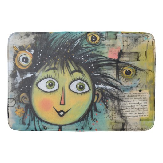 ArtLady 17 Charmant en in nood Badmat (Voorkant)