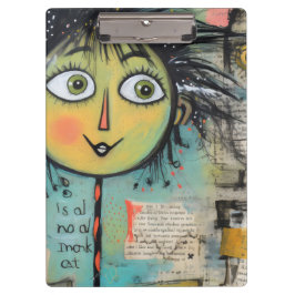 ArtLady 17 Charmant en in nood Klembord