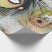 ArtLady 18 Charmant en bedroefd Cadeaupapier (Hoek)