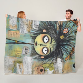 ArtLady 18 Charmant en bedroefd Fleece Deken