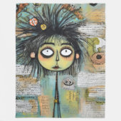 ArtLady 18 Charmant en bedroefd Fleece Deken (Voorkant)